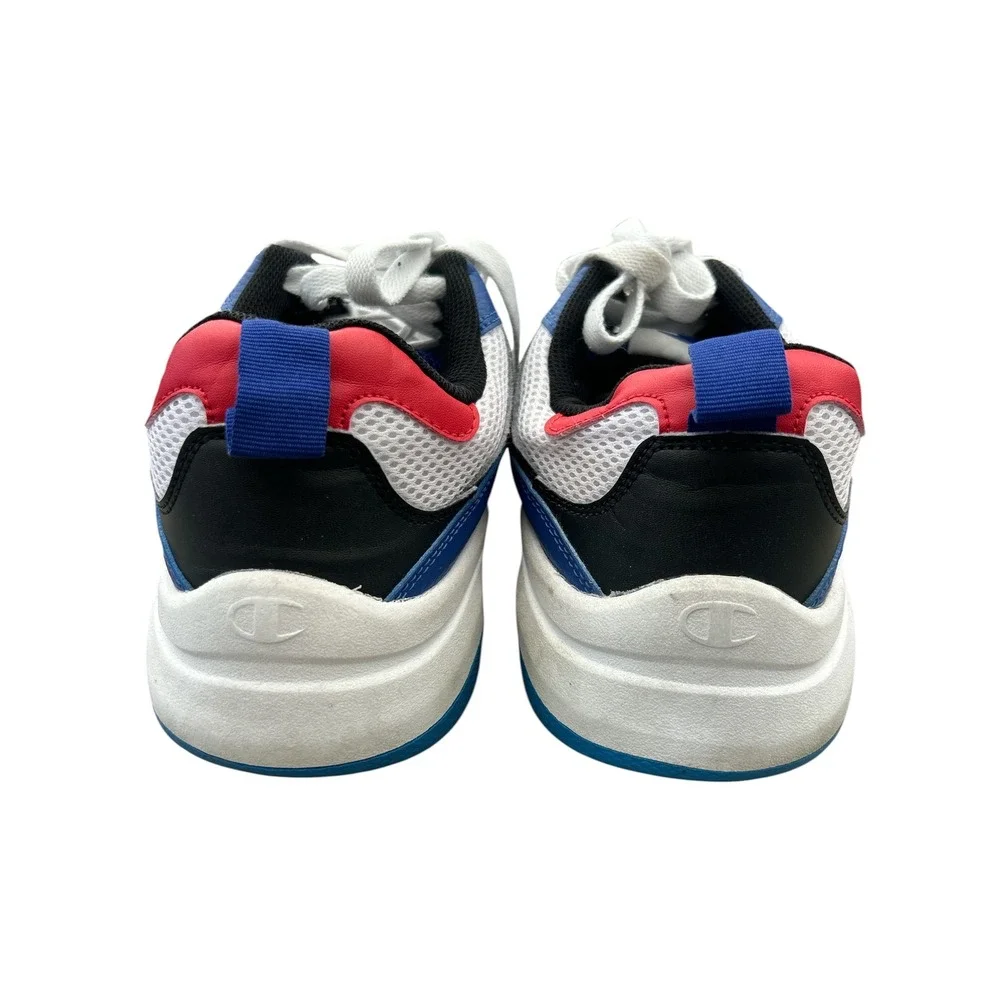 Champion Hyper V2 Next Mens 11.5 Sneakers Red White Blue CAS10807M Low Top Shoes